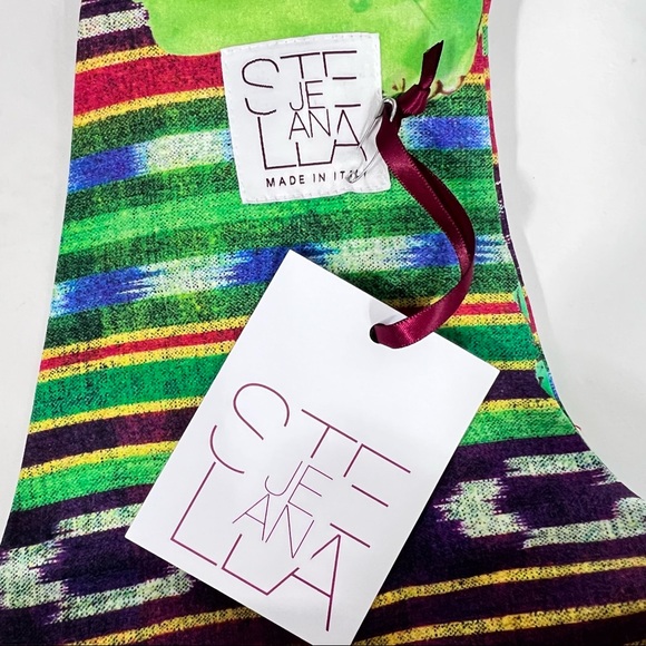 NWT Stella Jean Radish Print Fit & Flare Dress IT 40/US XS - Picture 12 of 15